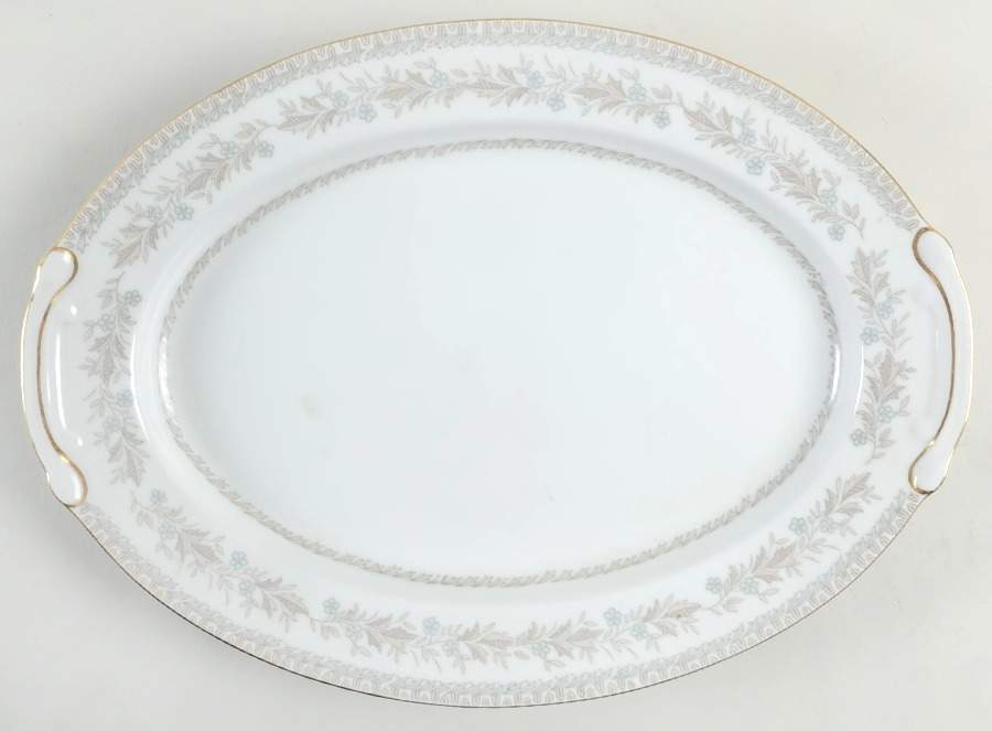 Virginia Lee 14" Oval Serving Platter by Harmony House China-1
