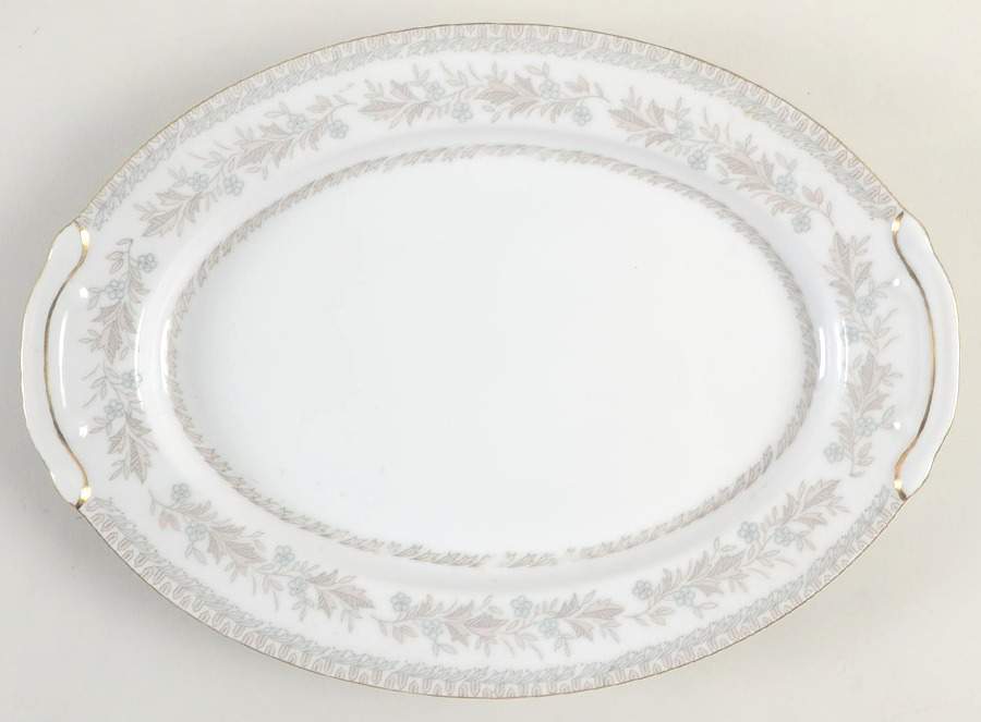 Virginia Lee 12" Oval Serving Platter by Harmony House China-1