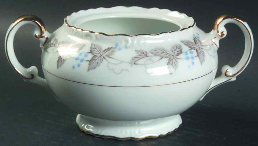 Vintage Sugar Bowl No Lid by Harmony House China-1