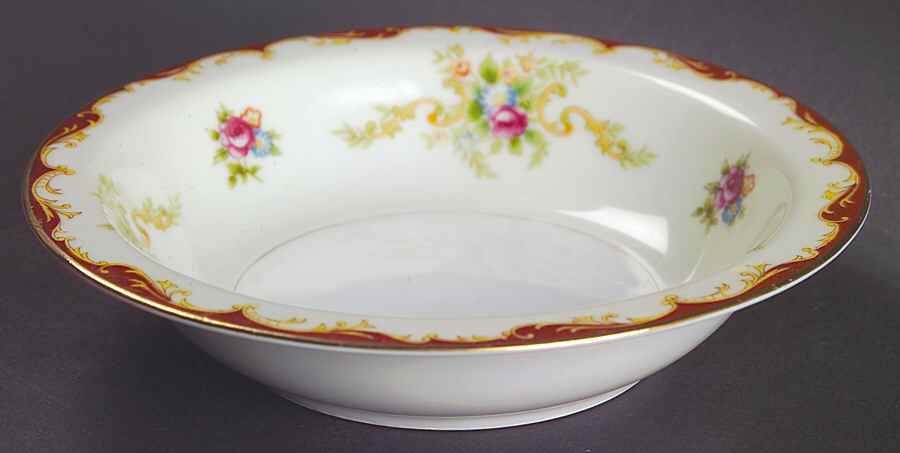 Wembley Rim Fruit/Dessert (Sauce) Bowl by Harmony House China-1