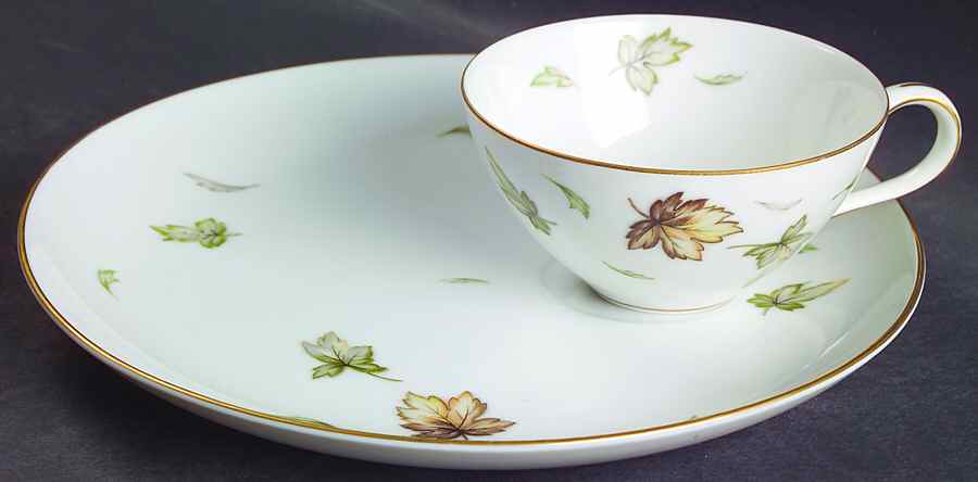 West Wind Snack Plate & Cup Set by Harmony House China-1