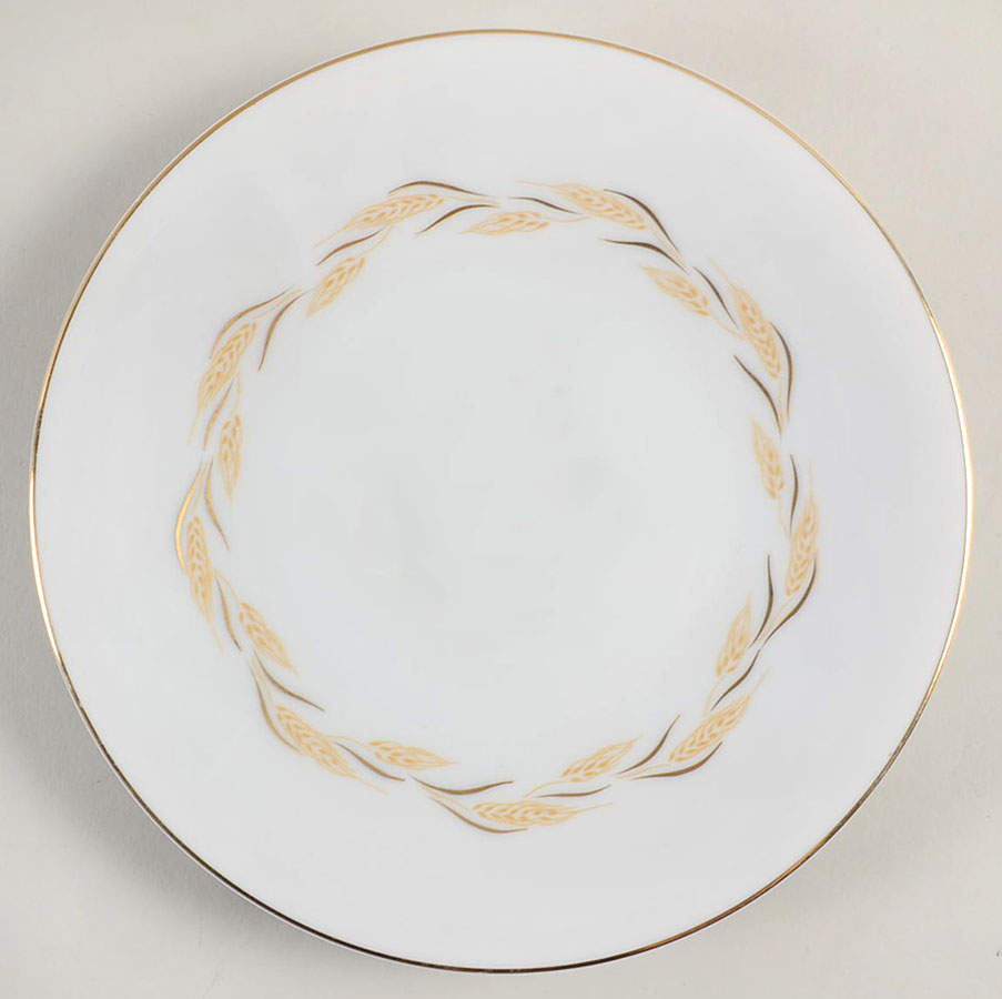 Wheat Garland Salad Plate by Harmony House China-1