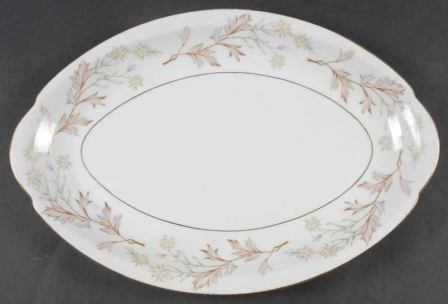 Woodhue 14" Oval Serving Platter by Harmony House China-1