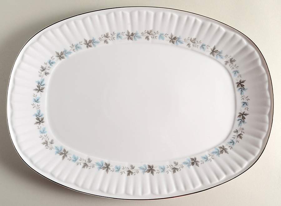 Woodland 16" Oval Serving Platter by Harmony House China-1