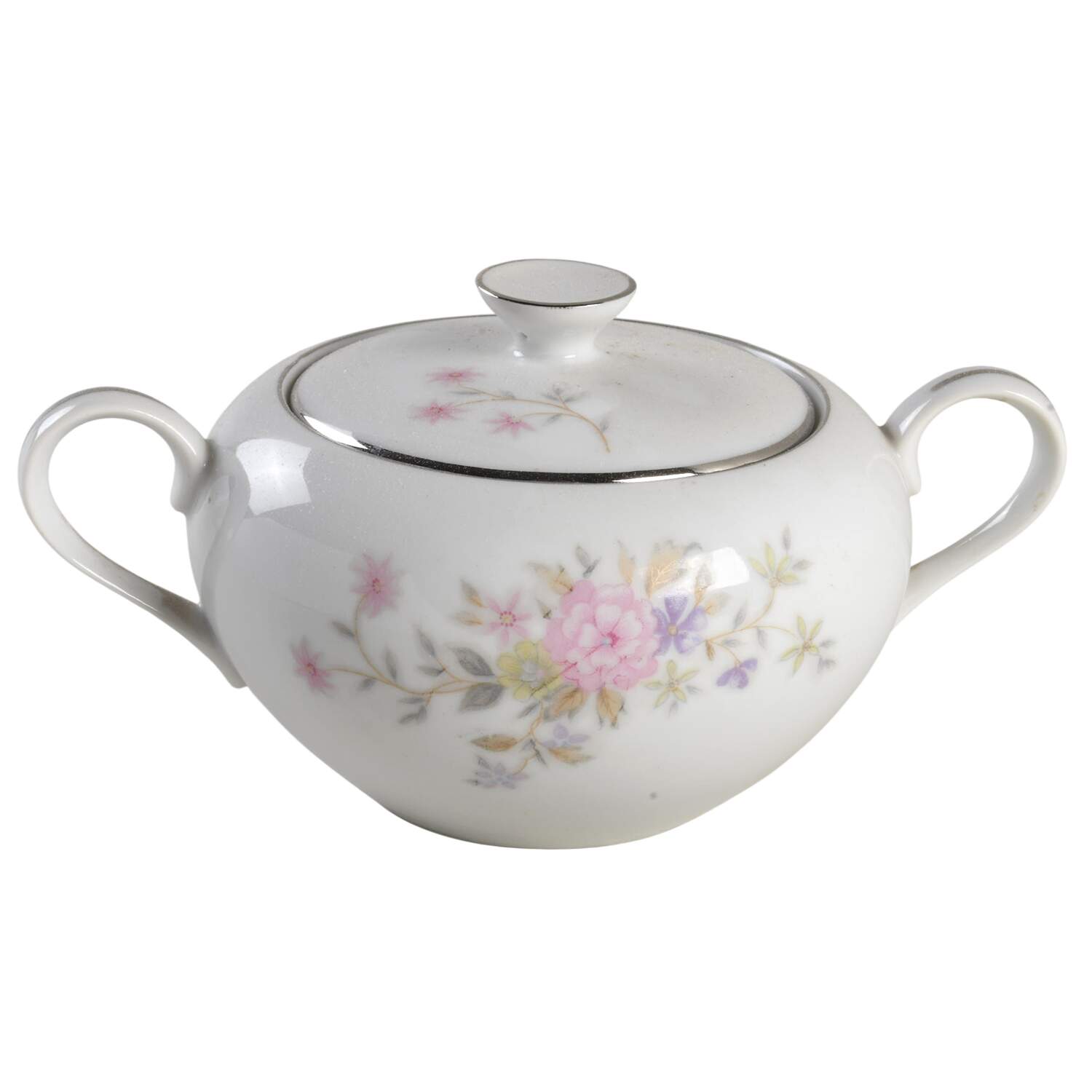 Anniversary Sugar Bowl & Lid by Halsey-1