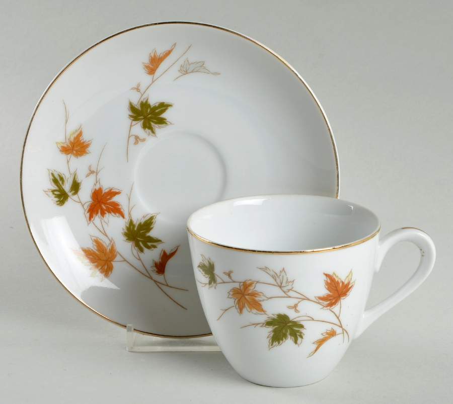 Arlington Flat Cup & Saucer Set by Halsey-1