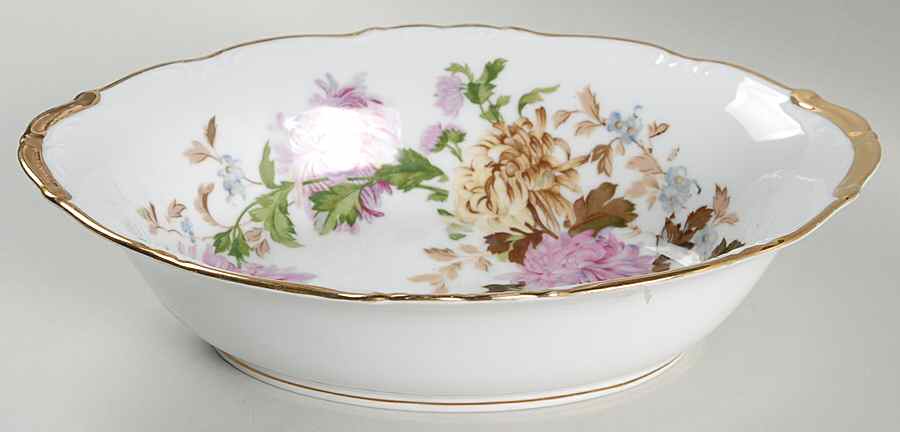Autumn Dawn 10" Oval Vegetable Bowl by Halsey-1