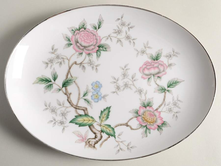 Chantilly 12" Oval Serving Platter by Halsey-1