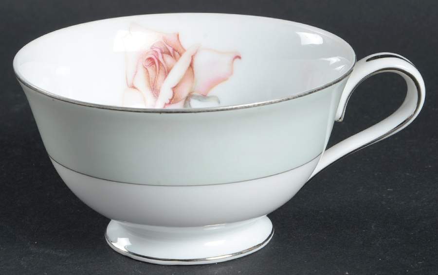Damask Rose Footed Cup by Halsey-1