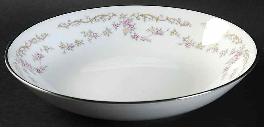 Rose Chintz Coupe Soup Bowl by Halsey-1