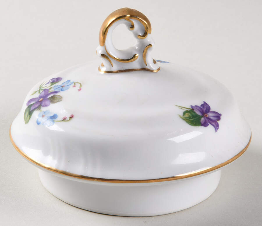Spring Garden Lid for Teapot by Halsey-1