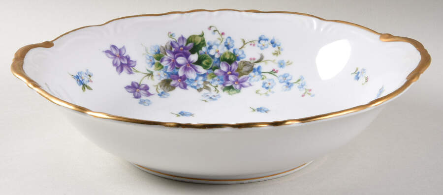 Spring Garden 9" Round Vegetable Bowl by Halsey-1