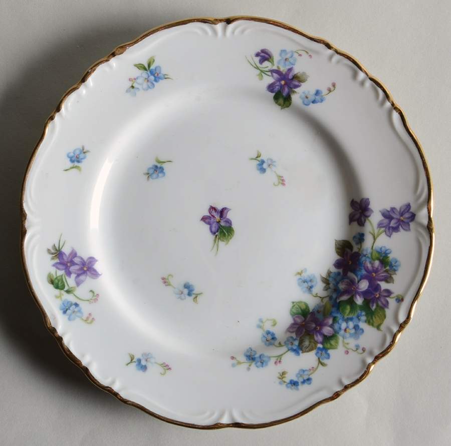 Spring Garden Salad Plate by Halsey-1