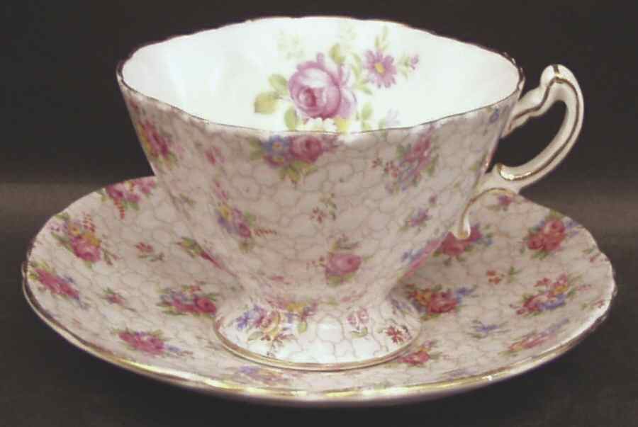 2348 Footed Cup & Saucer Set by Hammersley-1