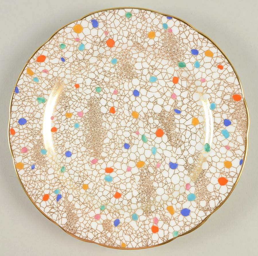 CARNIVAL Dessert/Pie Plate by Hammersley-1
