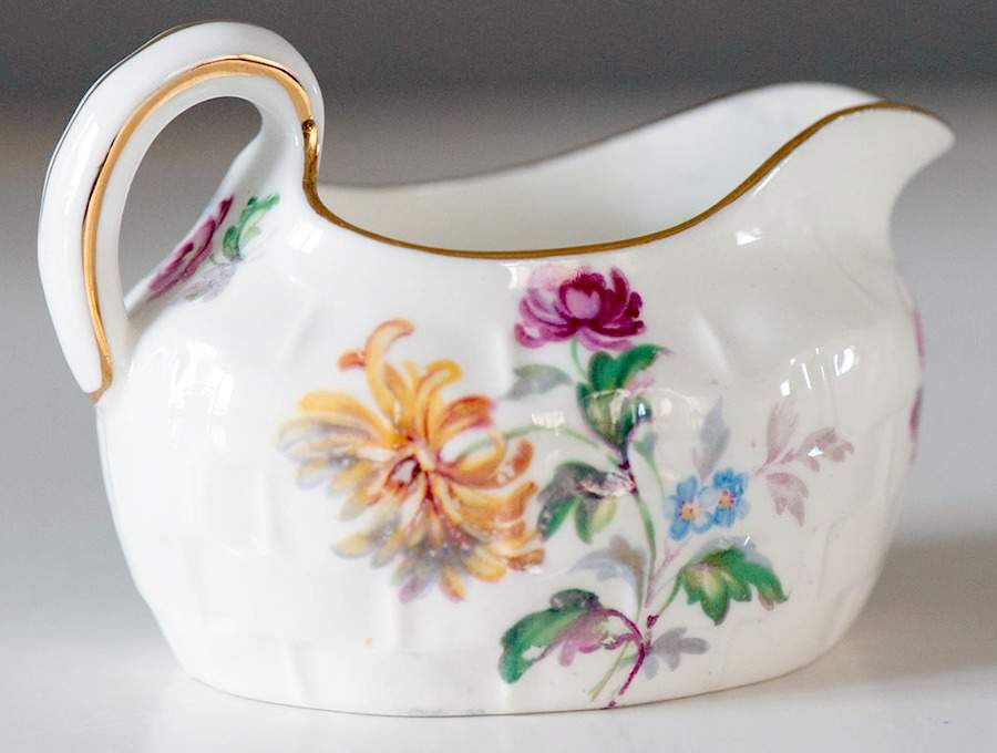 Autumn Glory Strawberry Basket Creamer Only by Hammersley-1
