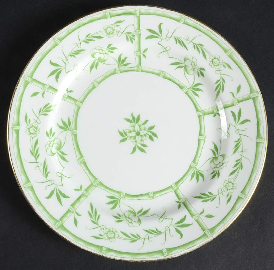 Bamboo Green Salad Plate by Hammersley-1