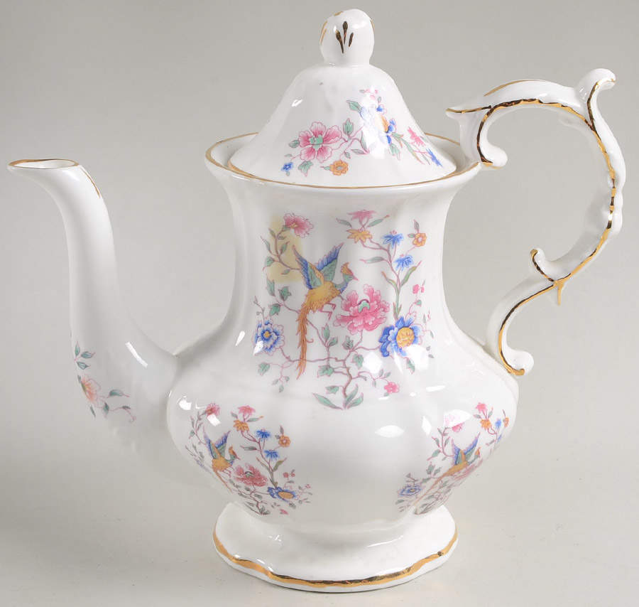 Bird of Paradise Small Coffee Pot & Lid by Hammersley-1