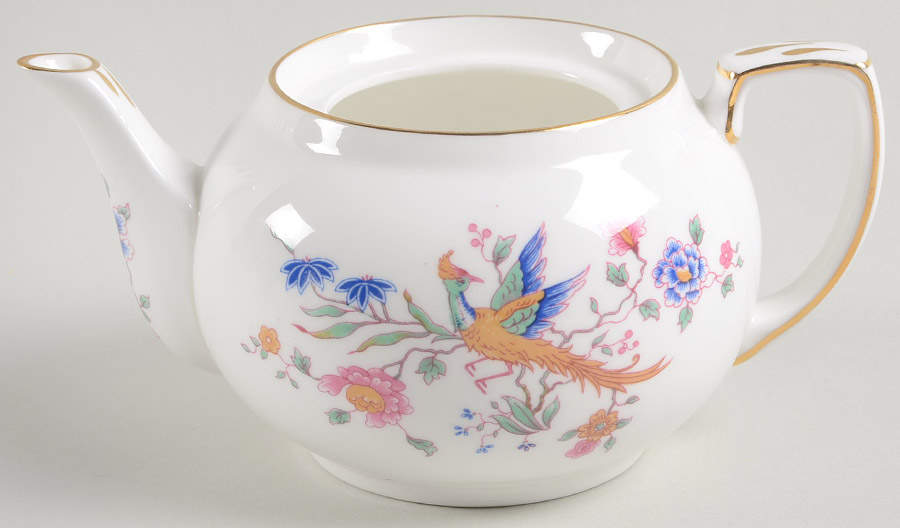 Bird of Paradise Mini Stacking Teapot No Lid by Hammersley-1
