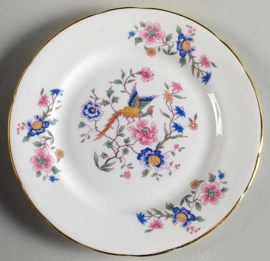 Bird of Paradise Bread & Butter Plate by Hammersley-1