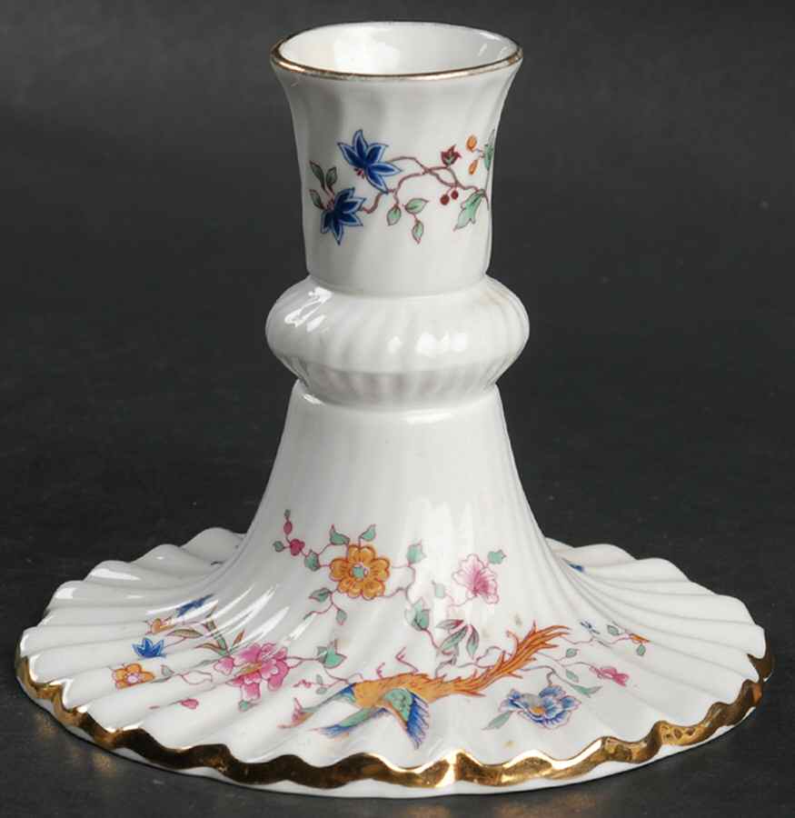 Bird of Paradise Single Light Candlestick by Hammersley-1