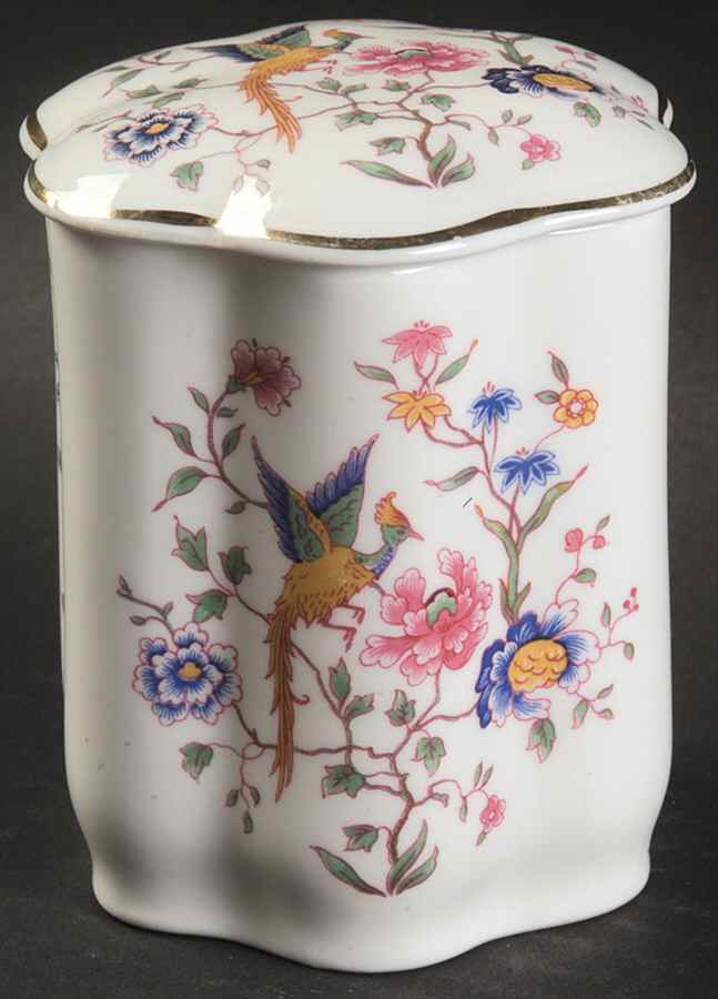Bird of Paradise Small Covered Jar & Lid by Hammersley-1