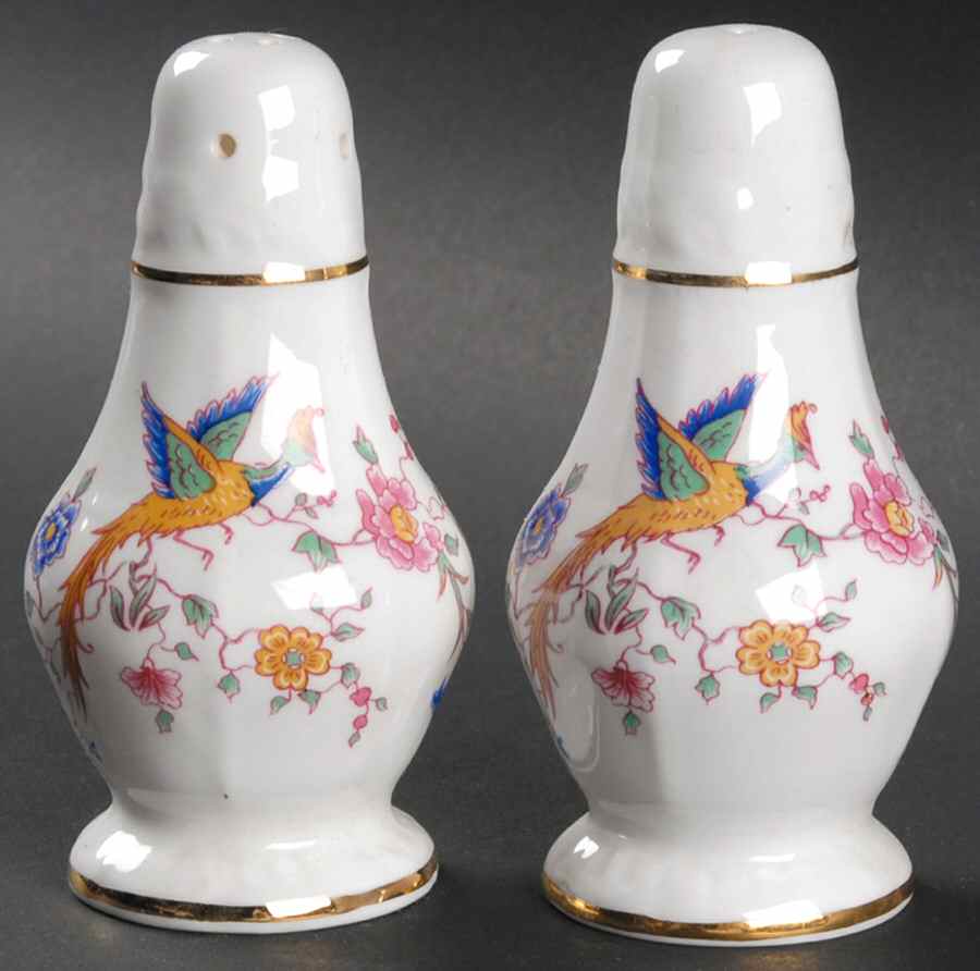 Bird of Paradise Salt & Pepper Set by Hammersley-1