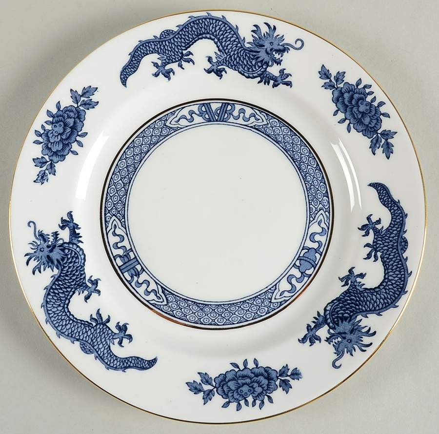 Blue Dragon Salad Plate by Hammersley-1