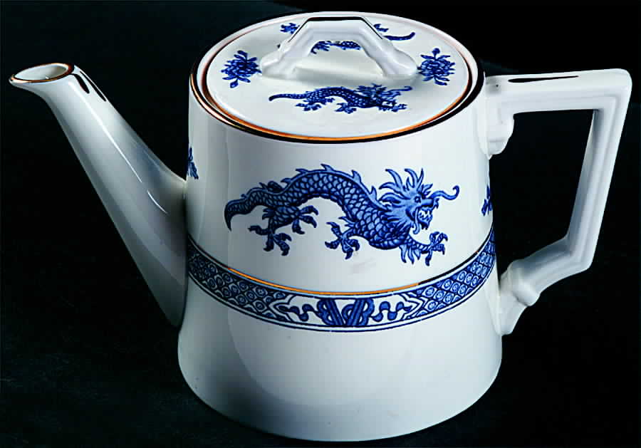 Blue Dragon Mini Teapot & Lid by Hammersley-1