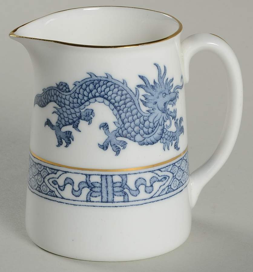 Blue Dragon Creamer by Hammersley-1