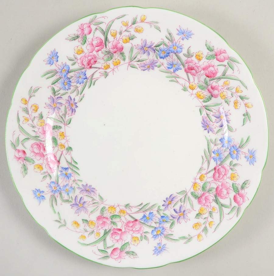 Bridal Rose Salad Plate by Hammersley-1
