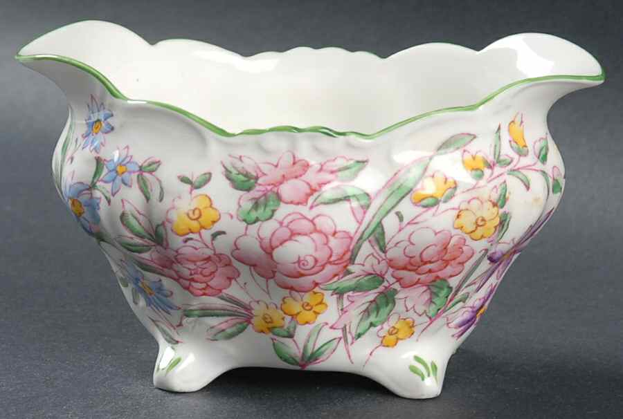 Bridal Rose Open Sugar Bowl by Hammersley-1