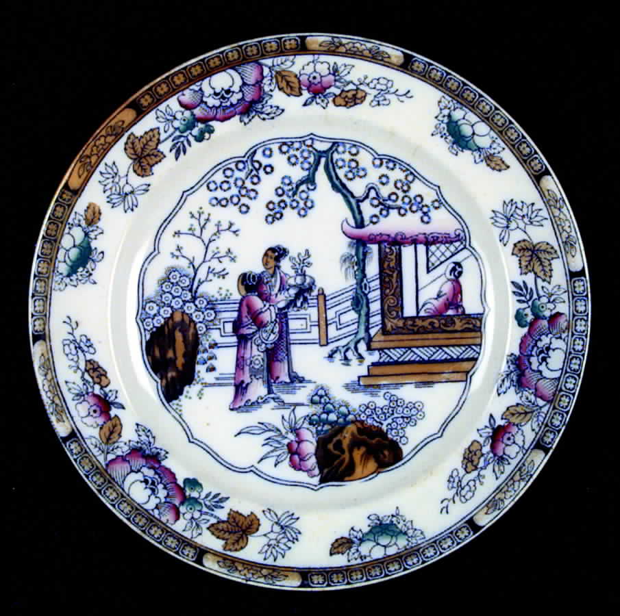 Chinese Dinner Plate by Hammersley-1