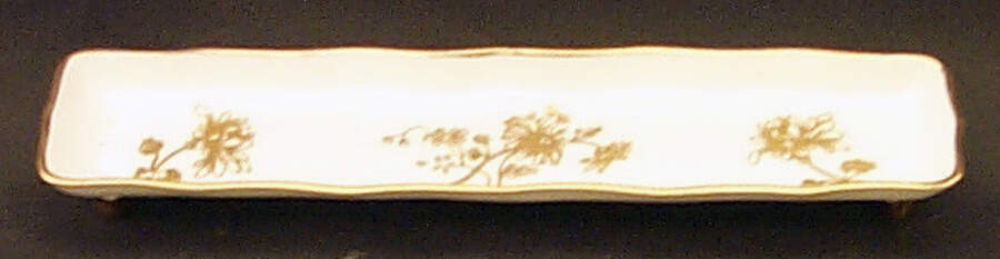 Chrysanthemum Mint Dish by Hammersley-1