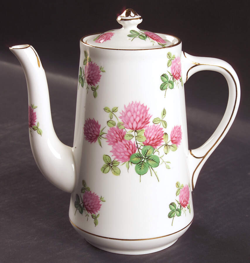 Clover Small Coffee Pot & Lid by Hammersley-1