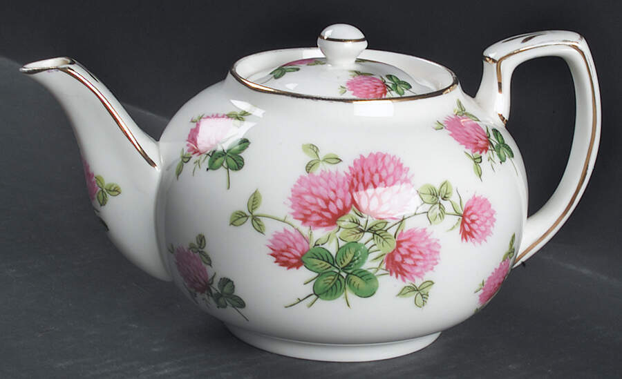 Clover Mini Teapot & Lid by Hammersley-1