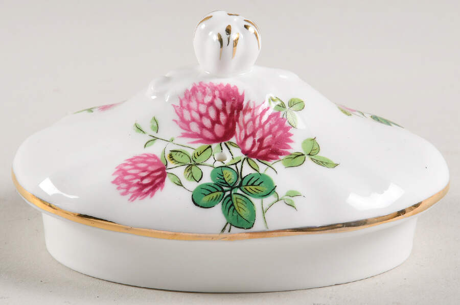 Clover Lid for Small Teapot by Hammersley-1