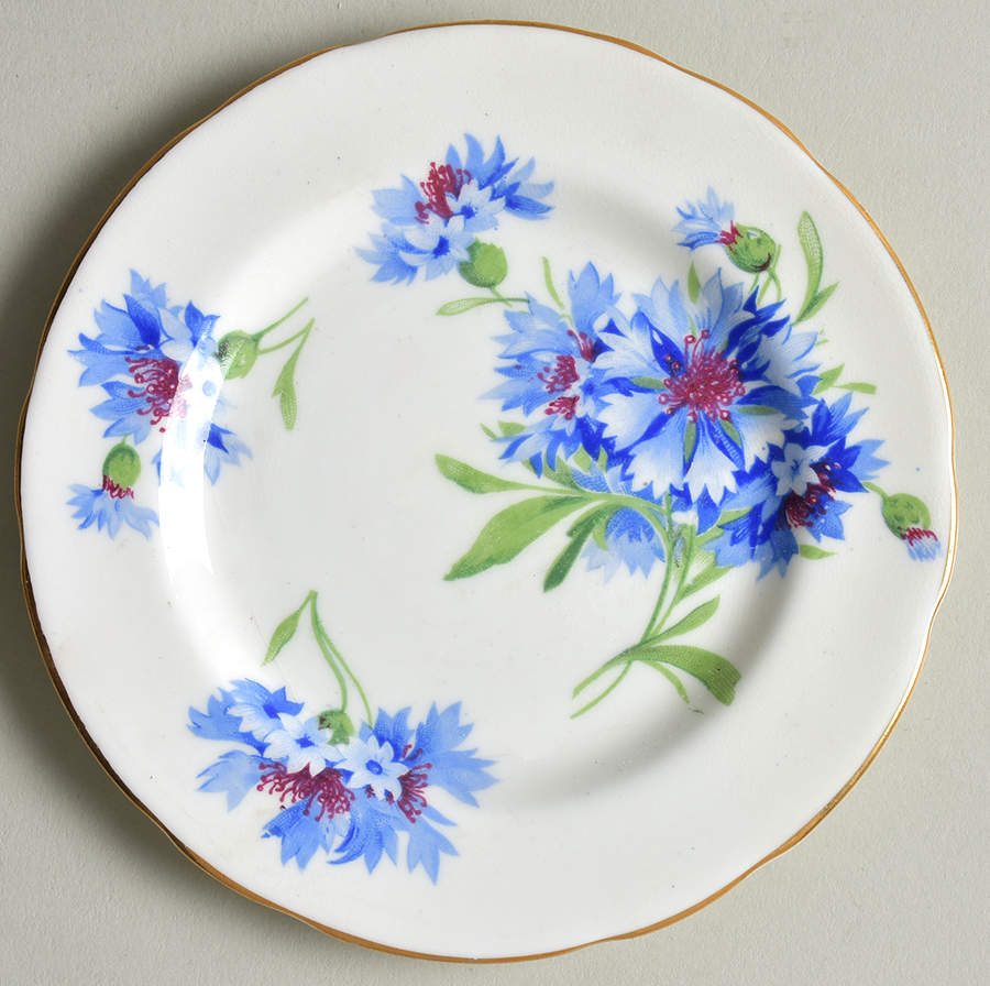 Cornflower Blue Coaster by Hammersley-1