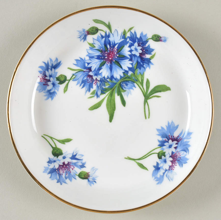 Cornflower Blue Coaster by Hammersley-1