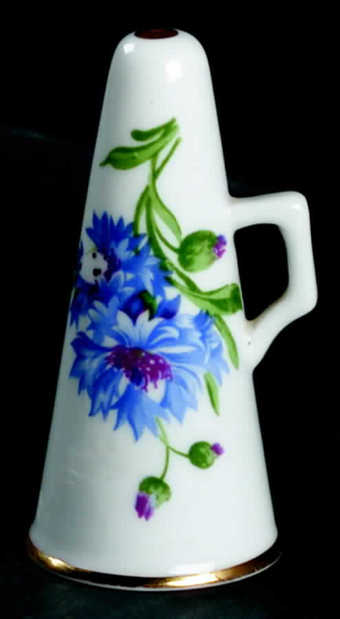 Cornflower Blue Candle Snuffer by Hammersley-1