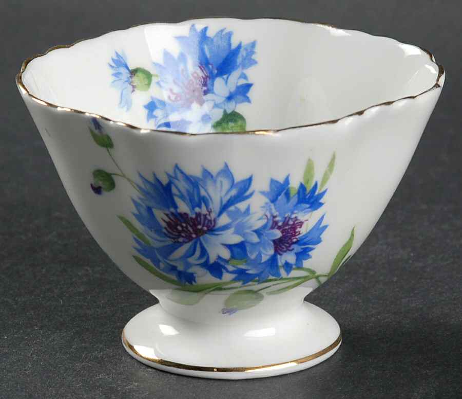Cornflower Blue Open Sugar Bowl by Hammersley-1