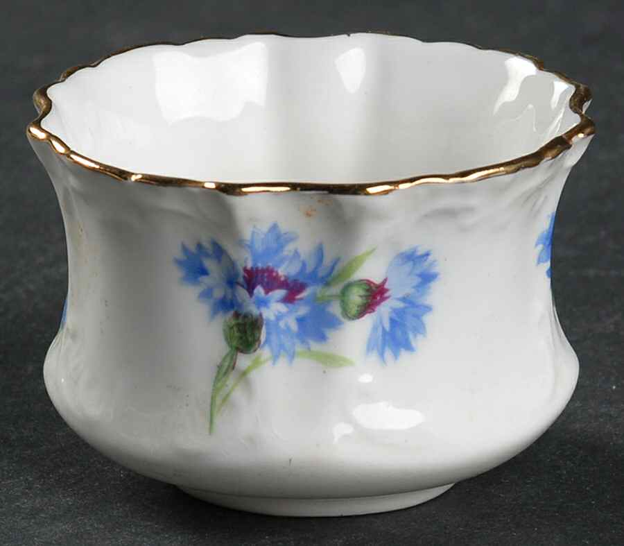 Cornflower Blue Individual Open Sugar Bowl by Hammersley-1