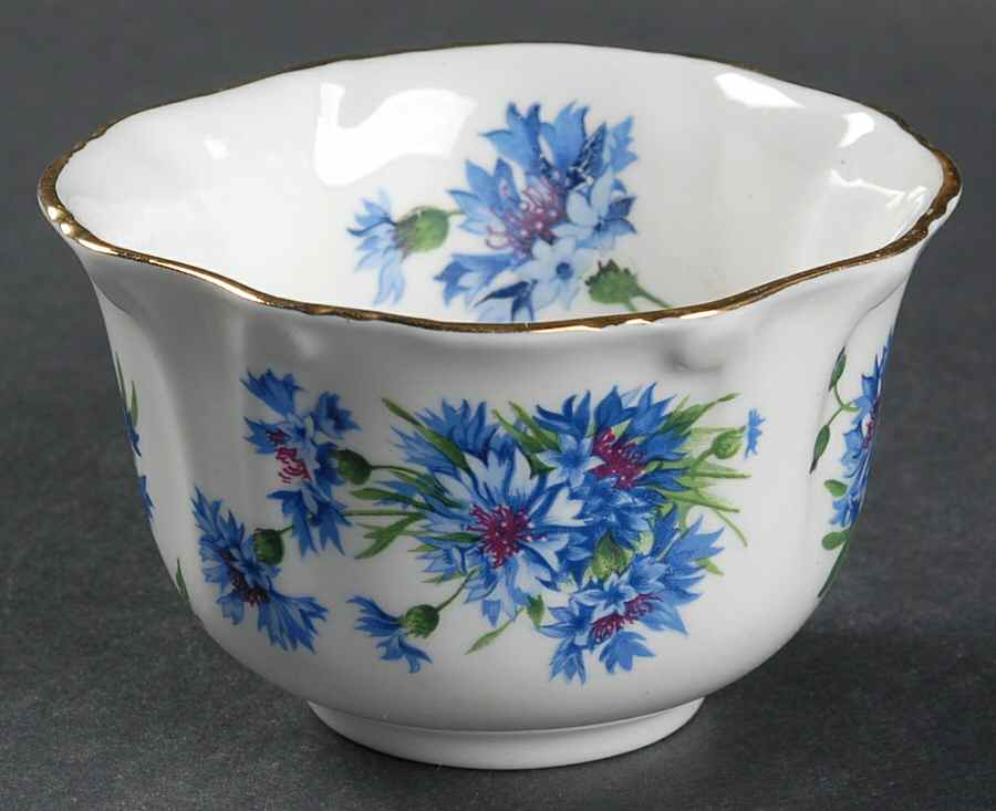 Cornflower Blue Open Sugar Bowl by Hammersley-1