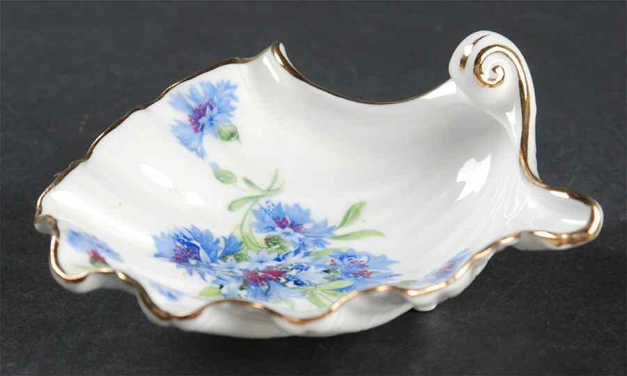 Cornflower Blue 4" Ashtray by Hammersley-1