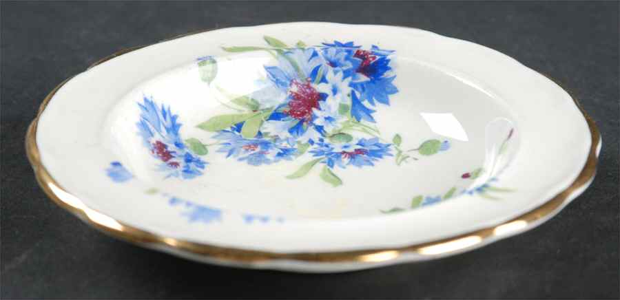 Cornflower Blue 4" Ashtray by Hammersley-1