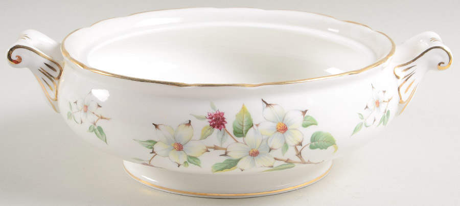 Dogwood Blossom Round Vegetable No Lid by Hammersley-1