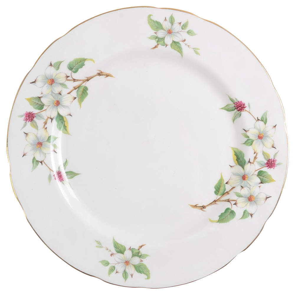 Dogwood Blossom Dinner Plate by Hammersley-1