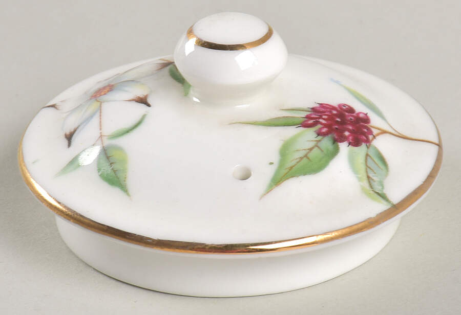 Dogwood Blossom Lid for Mini Stacking Teapot by Hammersley-1