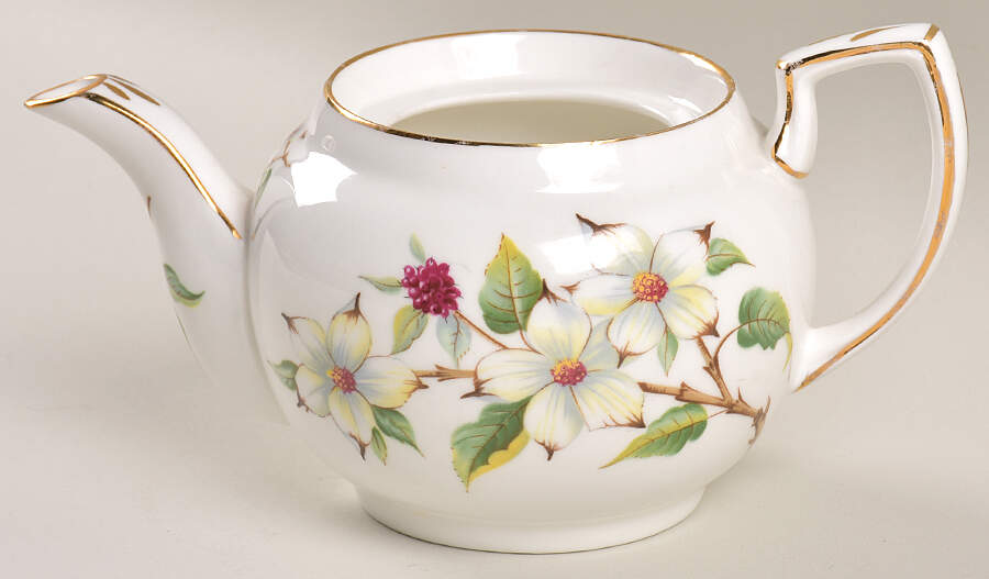 Dogwood Blossom Mini Teapot No Lid by Hammersley-1