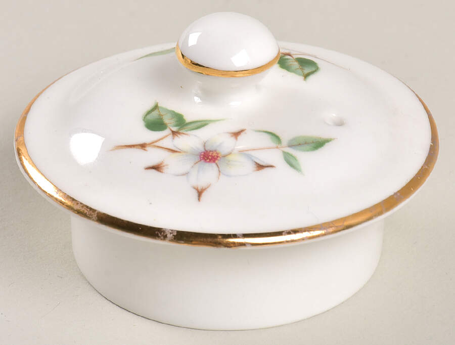 Dogwood Blossom Lid for Mini Teapot by Hammersley-1